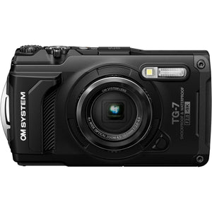OM System Tough TG-7 Underwater Camera Black - Reconditioned Olympus