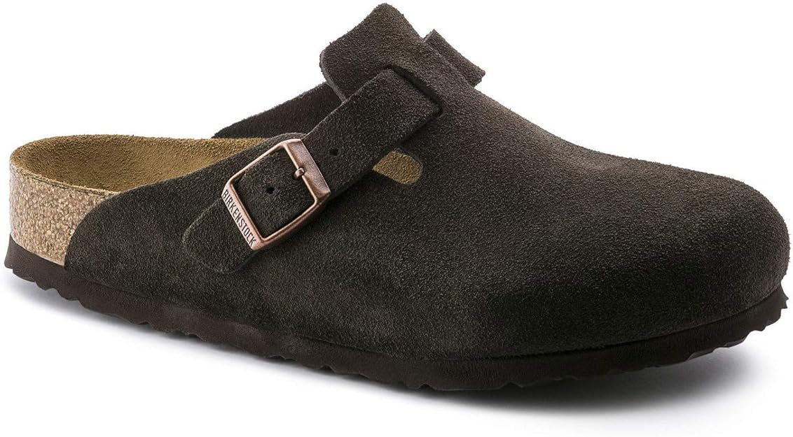Birkenstock 66046335 Boston Mocha Suede SFB 35