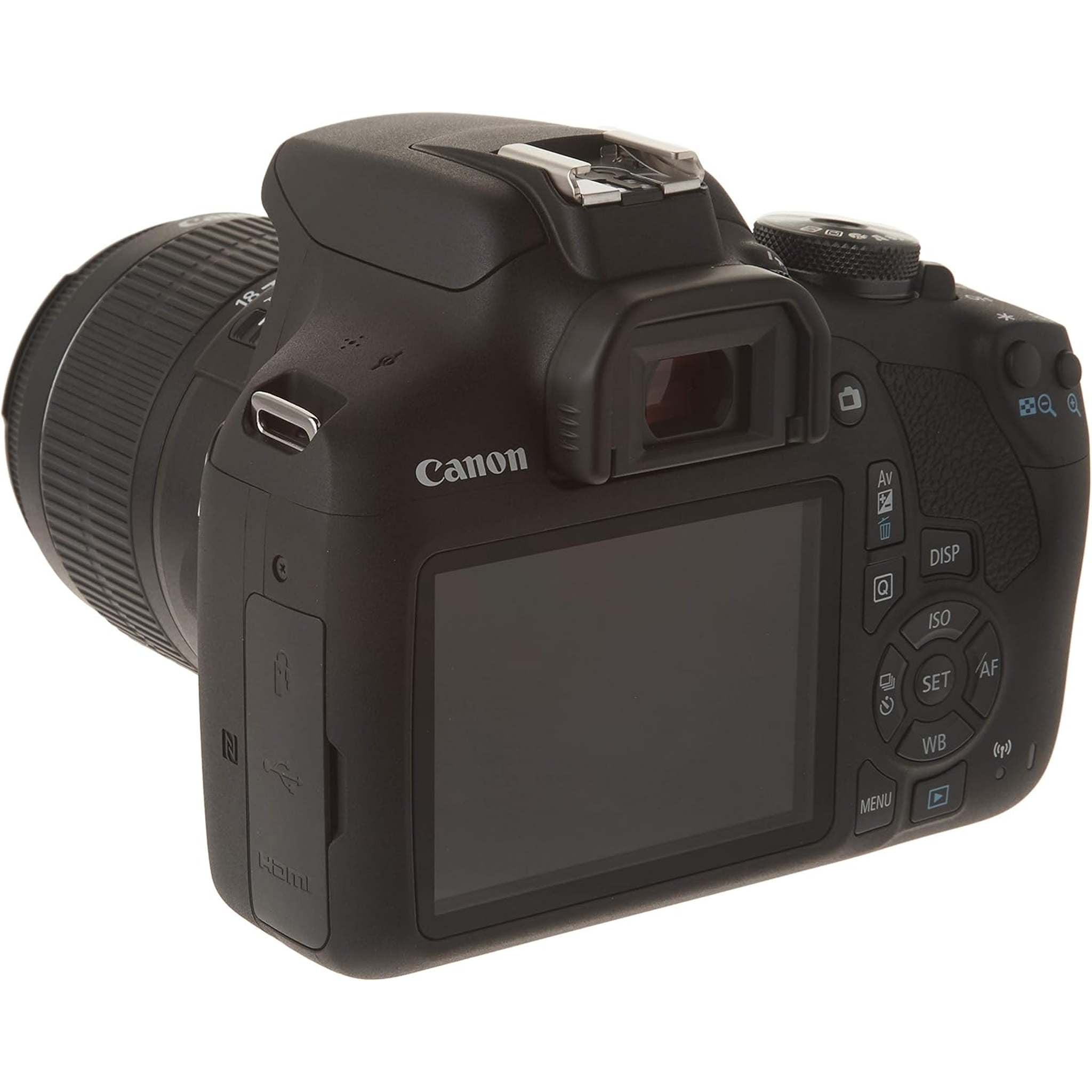 Canon EOS Rebel T7 18-55mm DC III Kit with Full HD Video Wi-Fi and NFC Kit - Reconditioned Canon