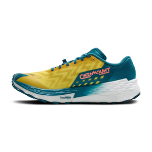 Brooks Men's Catamount 4 Speed Trail Running Shoe - Quince/Celestial/Neo Ember - 10.5 Medium Multicoloured