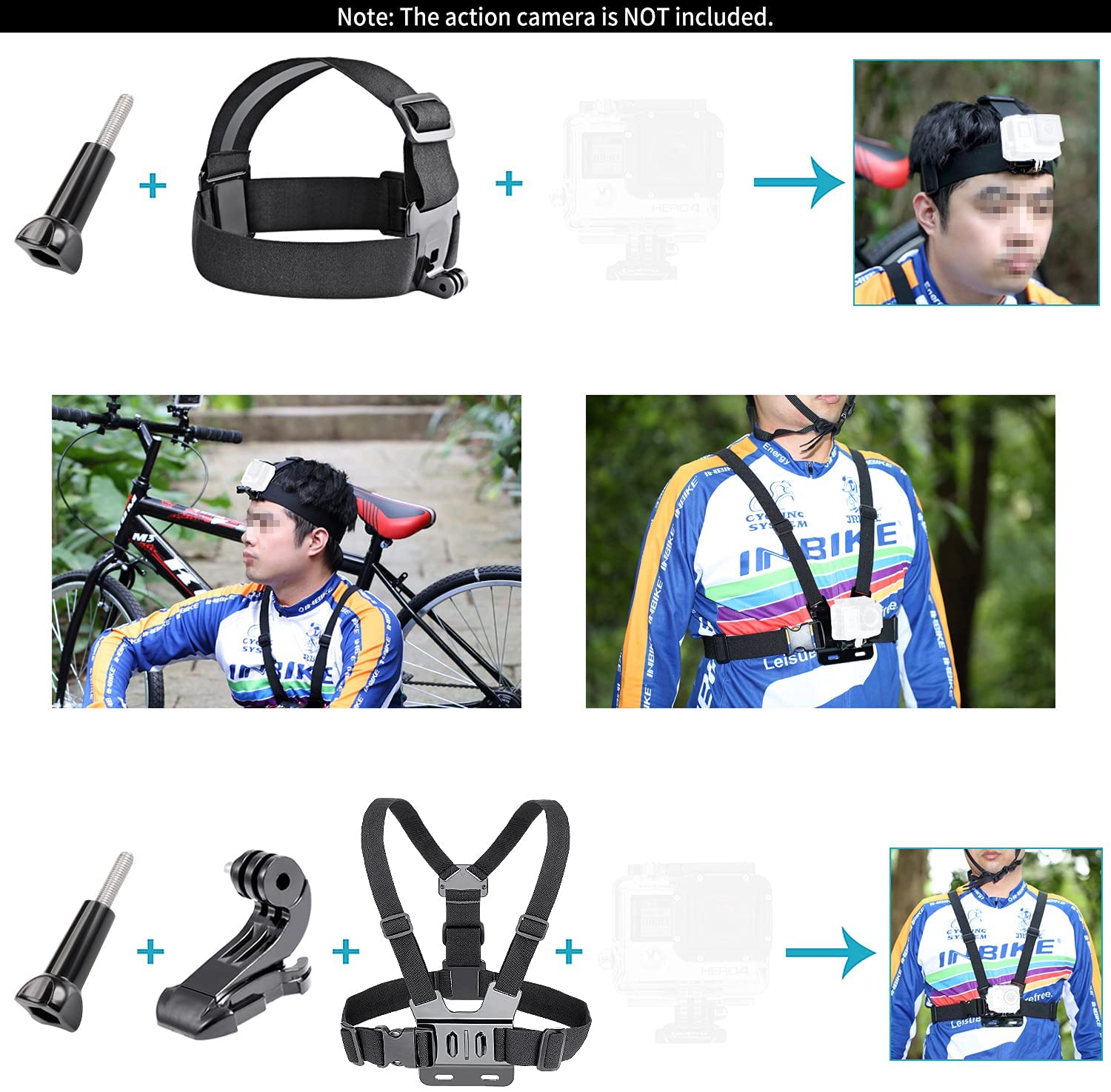 GoPro HERO10 - Waterproof Action Camera + 64GB Card and 50 Piece Accessory Bundle