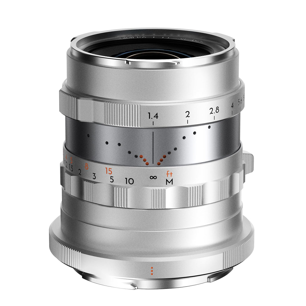 Thypoch Full-Frame Photography Lens Simera 28mm f1.4 Compatible for Nikon Z Mount - Silver