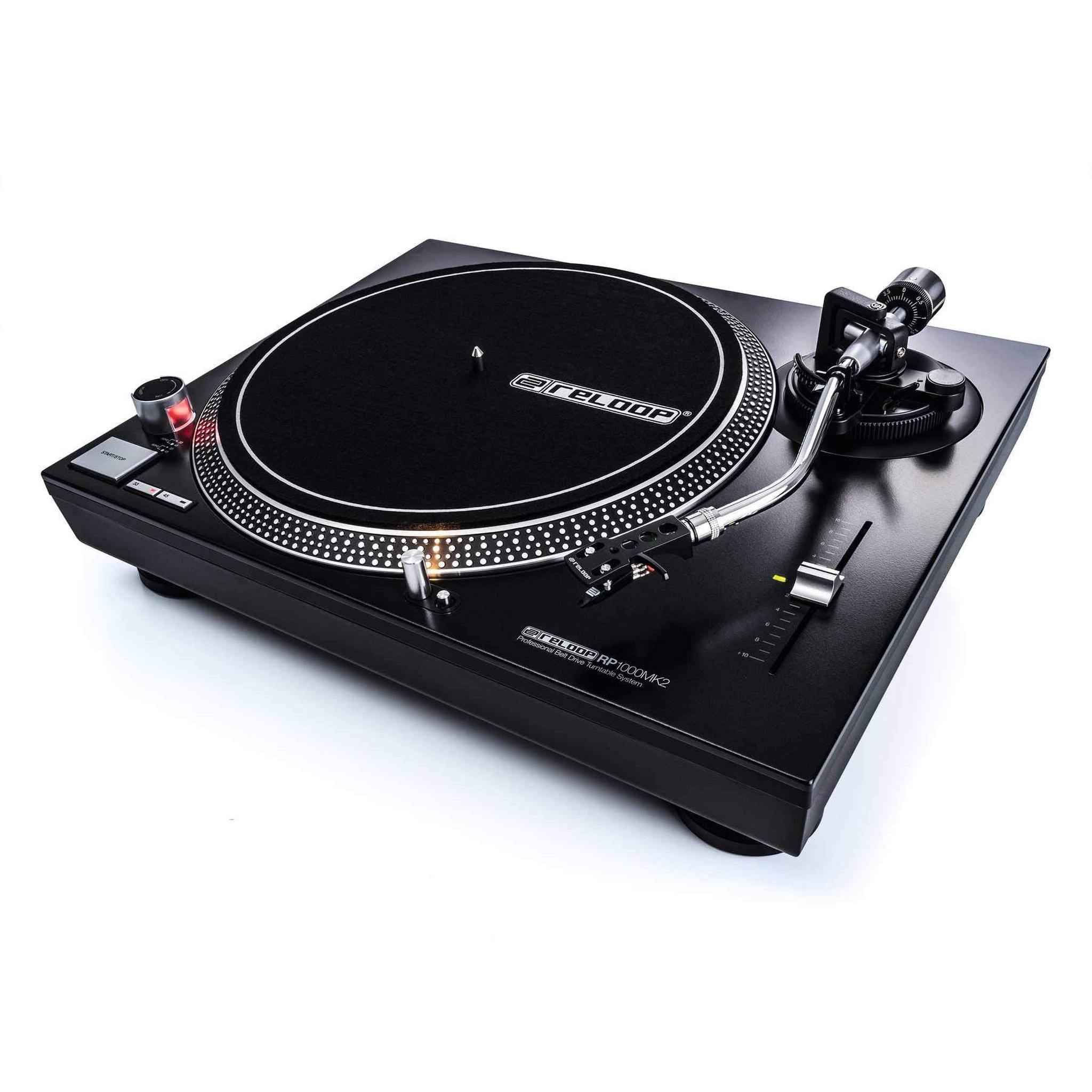 Reloop 1000 MK2 Professional Belt Drive Turntable System Reloop