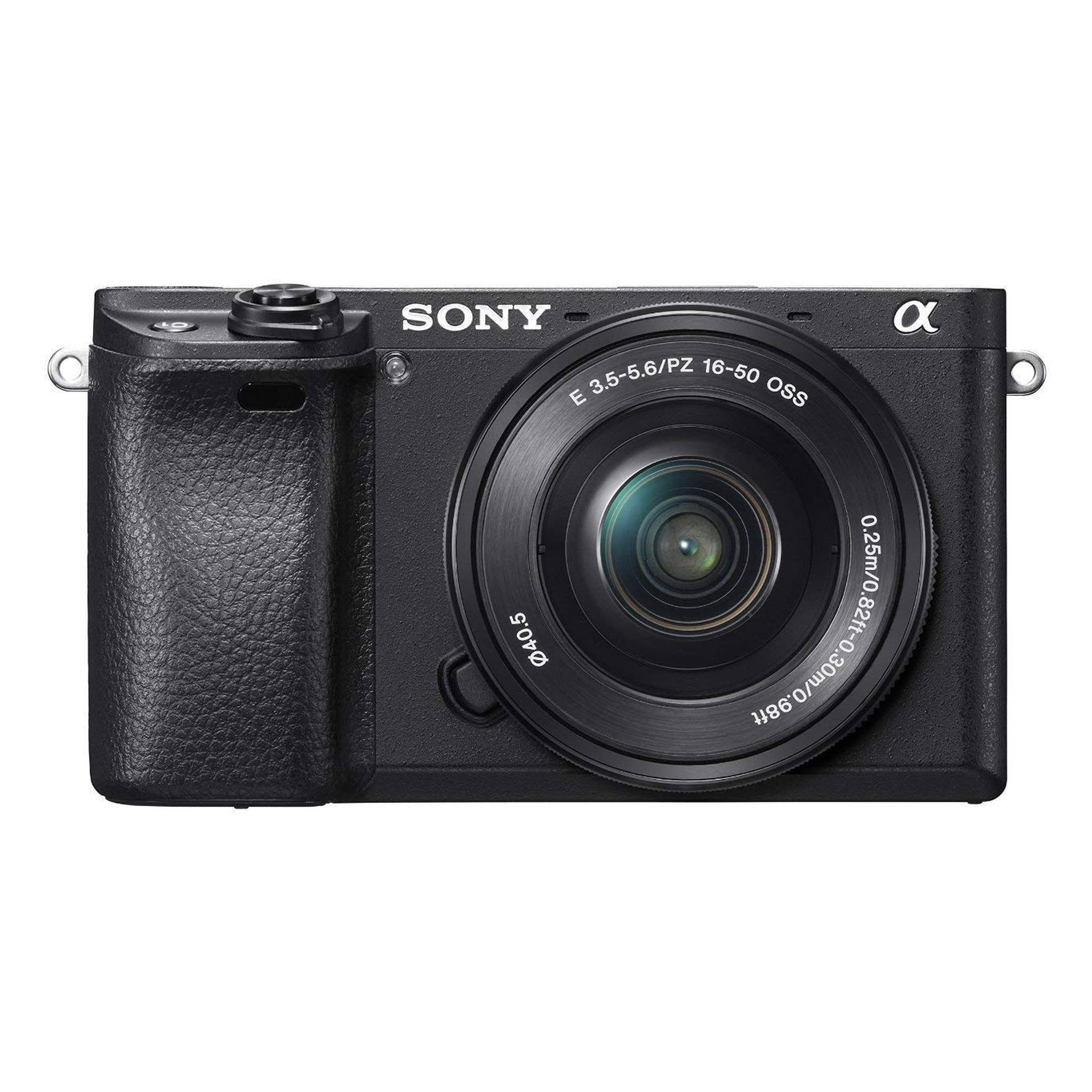 Sony Alpha a6300 Mirrorless Digital Camera with 16-50mm and 55-210mm Lenses Kit Black International Model - Used Sony