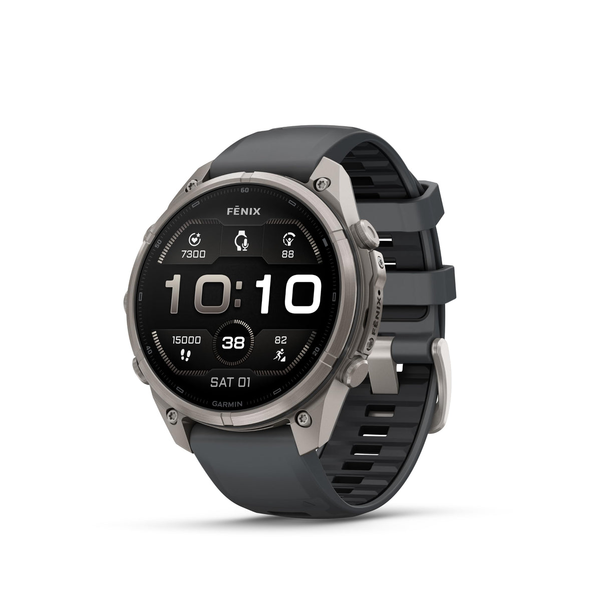 Garmin fēnix® 9 Pro, Titanium, 47mm, Graphite/Black