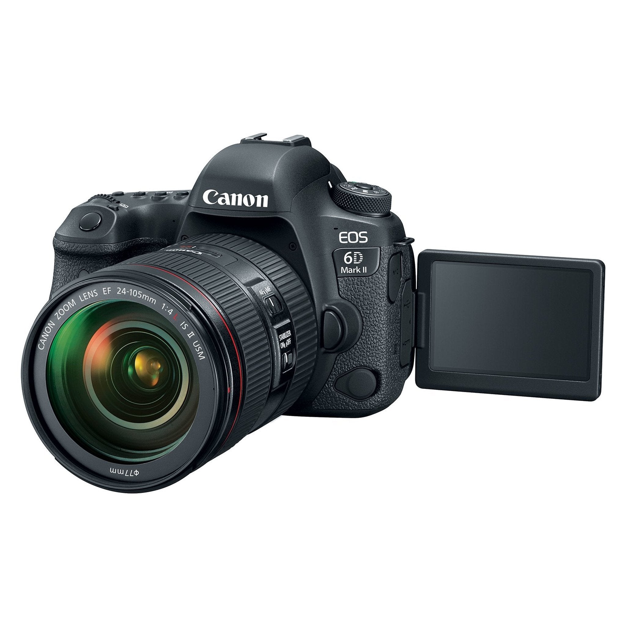 Canon EOS 6D Mark II DSLR Camera with EF 24-105mm USM Lens - WiFi Enabled - Used Canon
