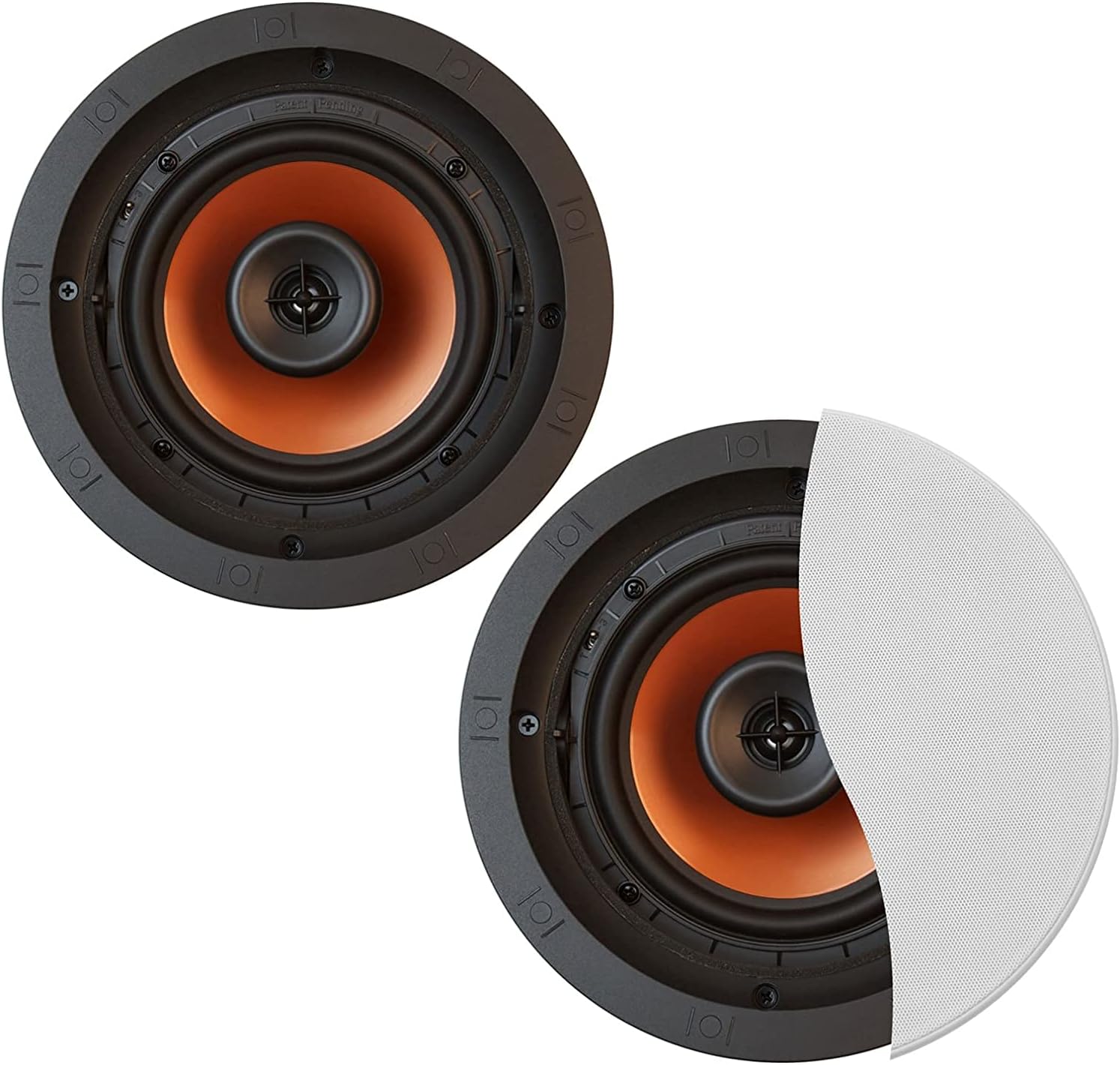 Klipsch CDT-5650-C II 6-1/2" in-Ceiling Speaker - Set of 2 White