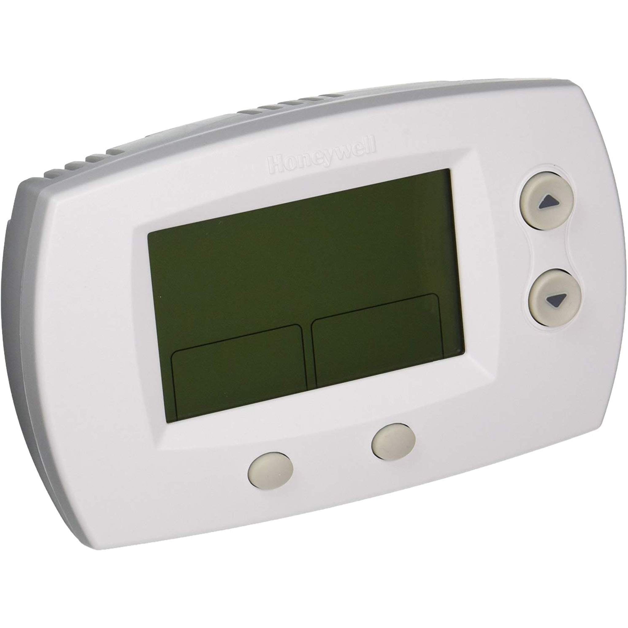 Honeywell TH5220D1029 Focuspro 5000 Non-Programmable 2 Heat and 2 Cooling Thermostat, Large Screen - Reconditioned