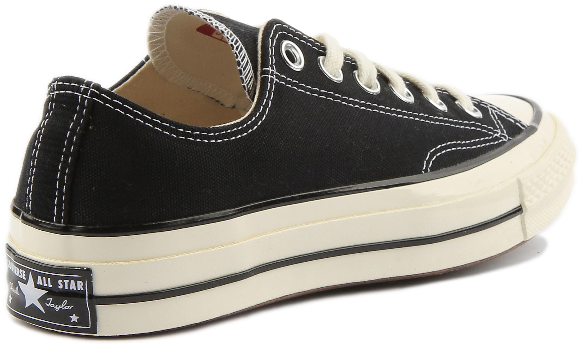 Converse All Star '70s Unisex Sneakers, Black, 10.5 US Women/8.5 US Men