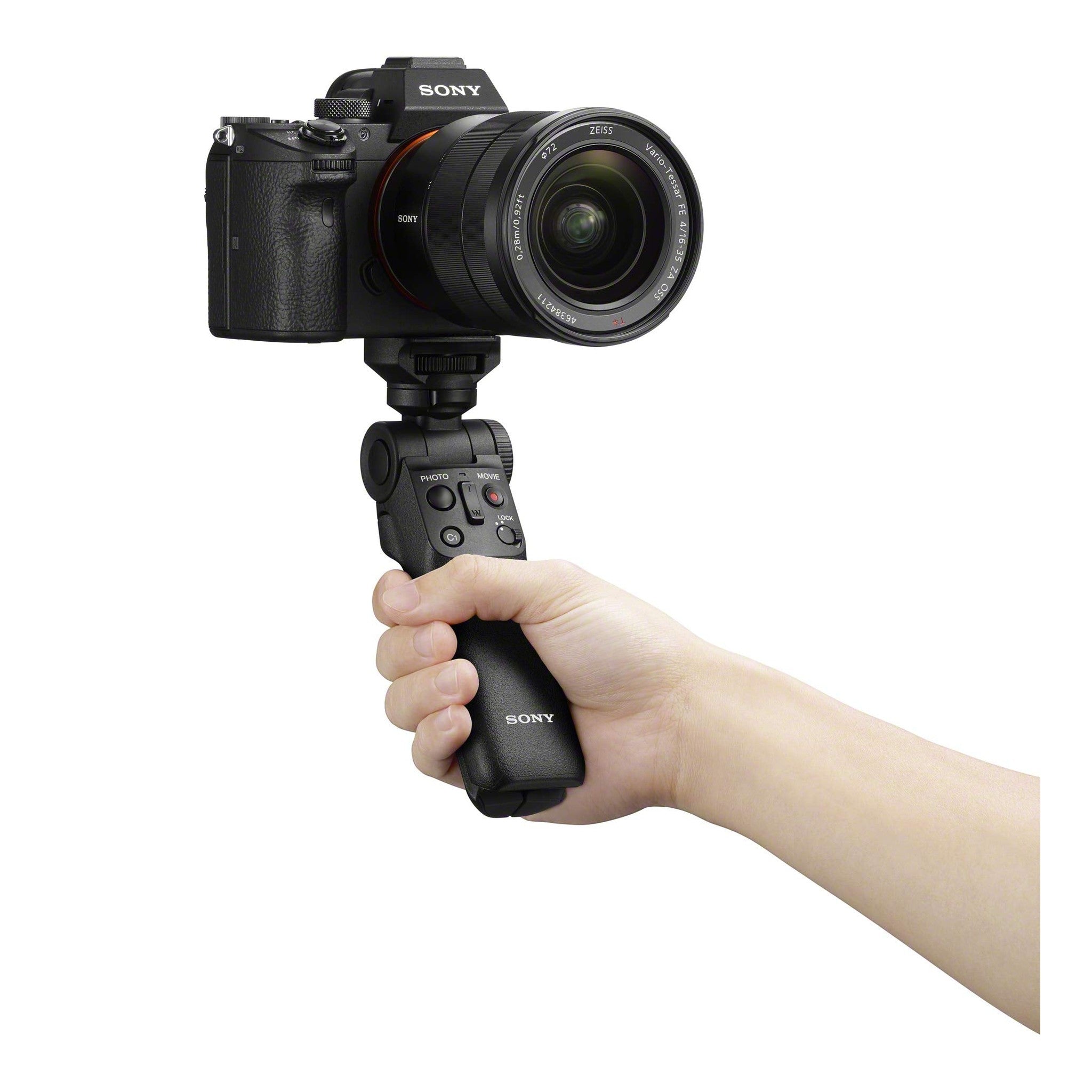 Sony Wireless Bluetooth Shooting Grip and Tripod for still and video, ideal for vlogging GP-VPT2BT Sony
