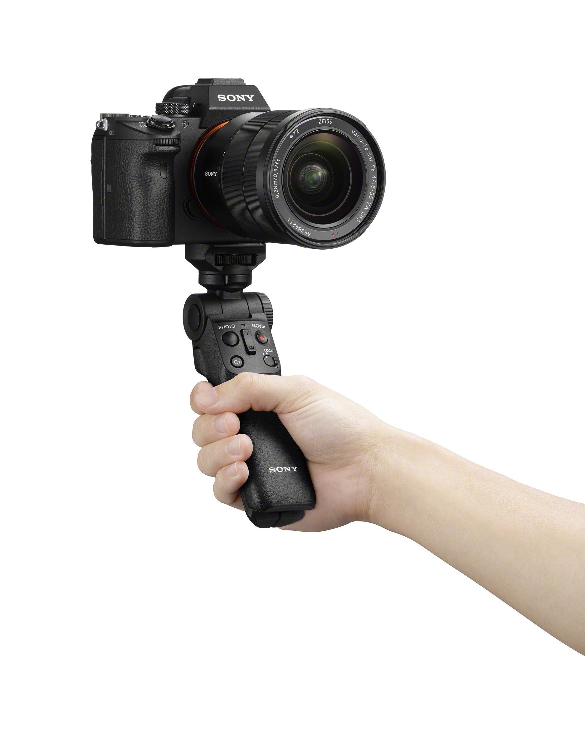 Sony Wireless Bluetooth Shooting Grip and Tripod for still and video, ideal for vlogging GP-VPT2BT