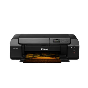 Canon PIXMA PRO-200S Professional 13" Wireless Inkjet Photo Printer with 3.0" Color LCD Monitor, 8-Color Dye-Based Ink, Black Canon