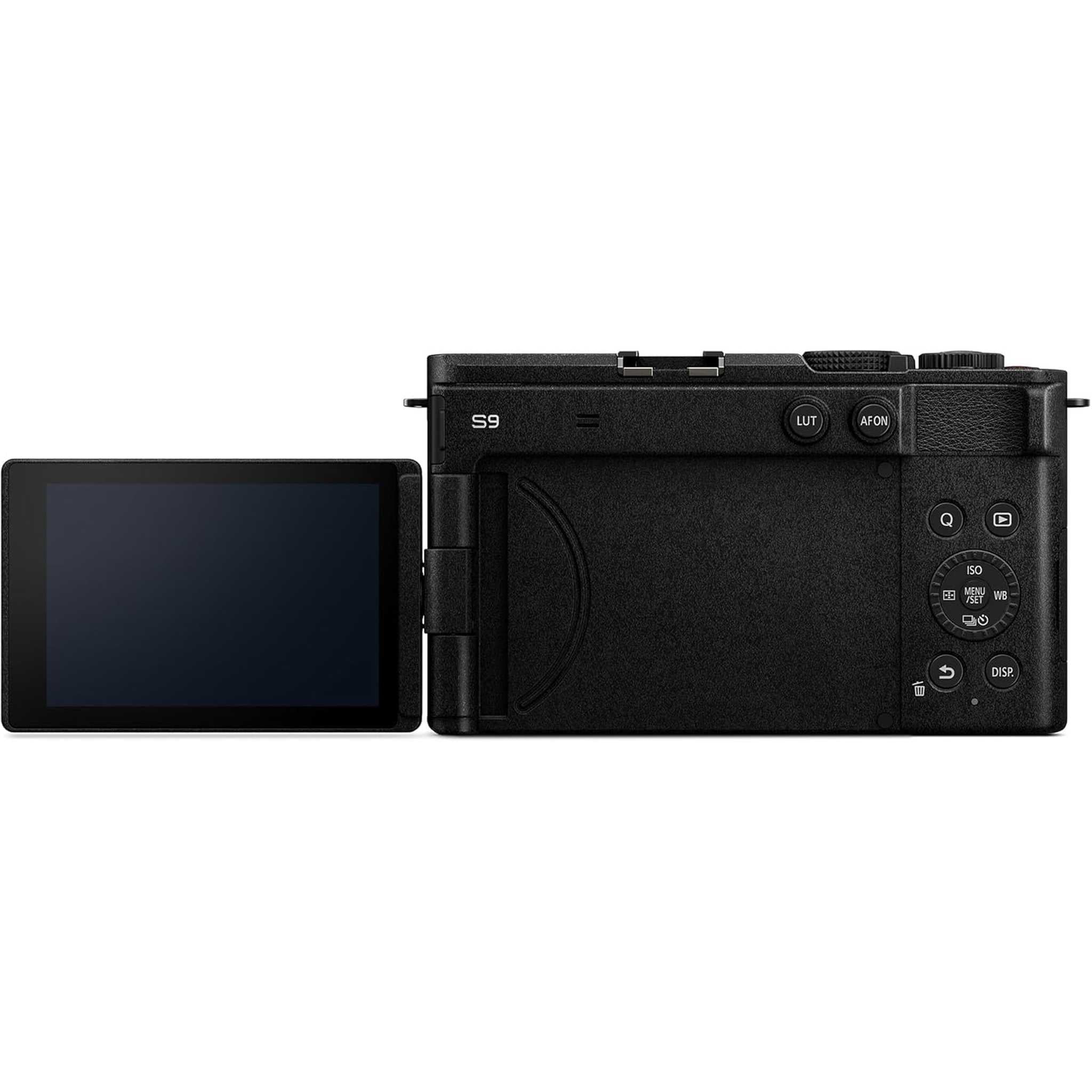 Panasonic LUMIX S9 Mirrorless Camera, 24.2MP Full Frame with Phase Hybrid AF, New Active I.S. Technology - DC-S9BODYK Black Panasonic
