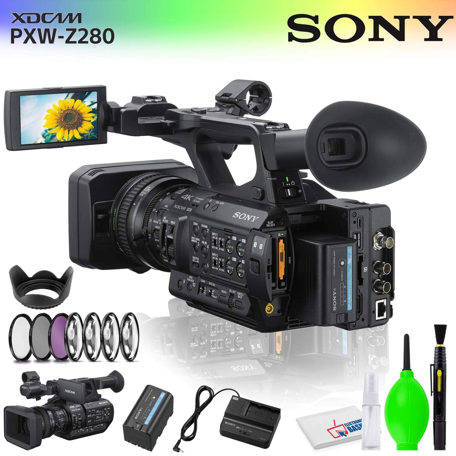 Sony PXW-Z280 4K 3-CMOS 1/2