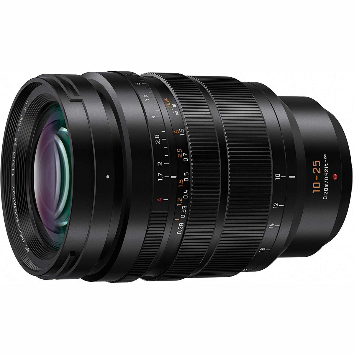 Panasonic Lumix G Leica DG Vario-Summilux 10-25mm Lens - Reconditioned