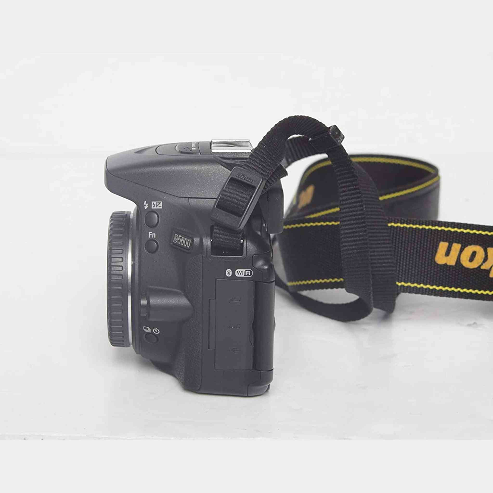 Nikon D5600 24.2MP DX-Format DSLR Digital Camera 1575 Body Only - Black - Used Nikon