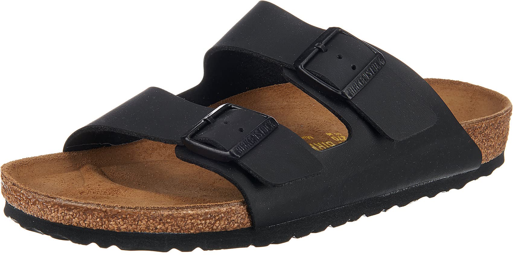 BIRKENSTOCK Arizona - Oiled Leather (Unisex) Black Oiled Leather 39 (US Men's 6-6.5, US Women's 8-8.5) Regular