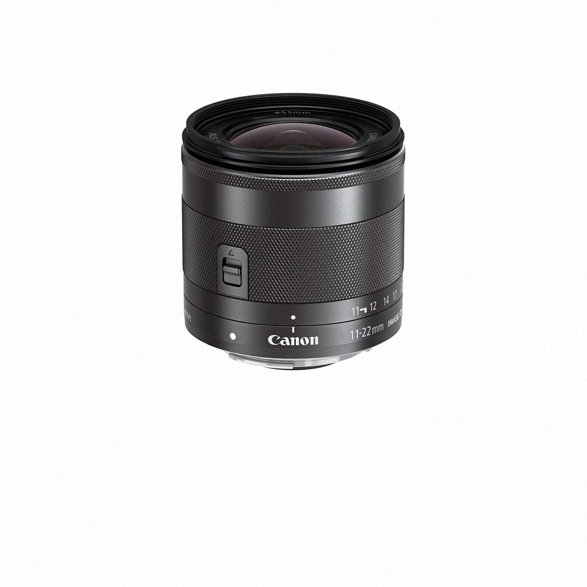 Canon EF-M 11-22mm f/4-5.6 STM Lens - Reconditioned Canon