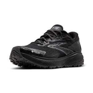 Brooks Women’s Divide 5 GTX Waterproof Trail Running Shoe - Black/Alloy/Primer Grey - 9.5 Medium