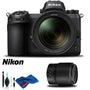 Nikon Z 6 Mirrorless Digital Camera with 24-70mm Lens and 50mm f/1.8 S Lens Kit International Model