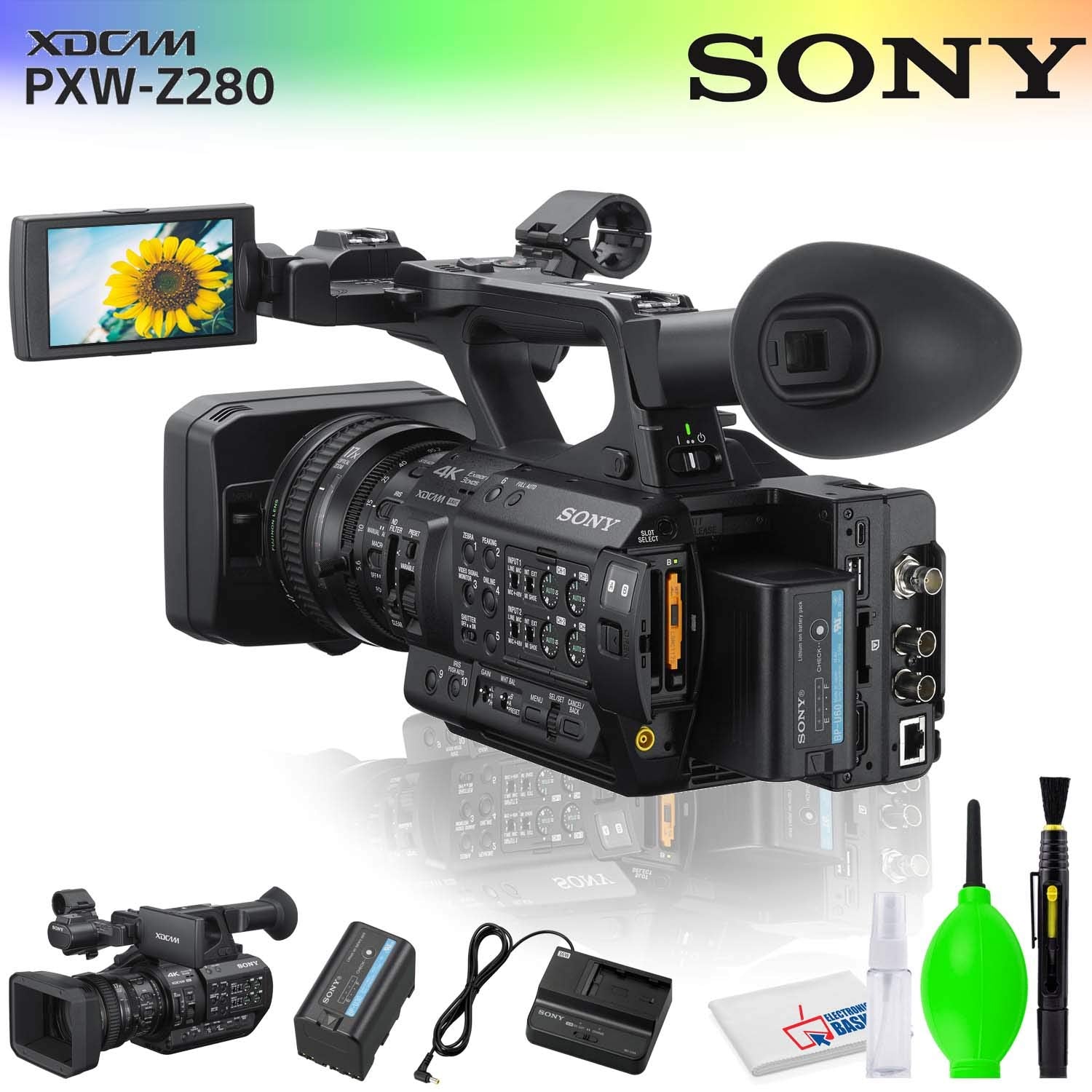 Sony PXW-Z280 4K 3-CMOS 1/2