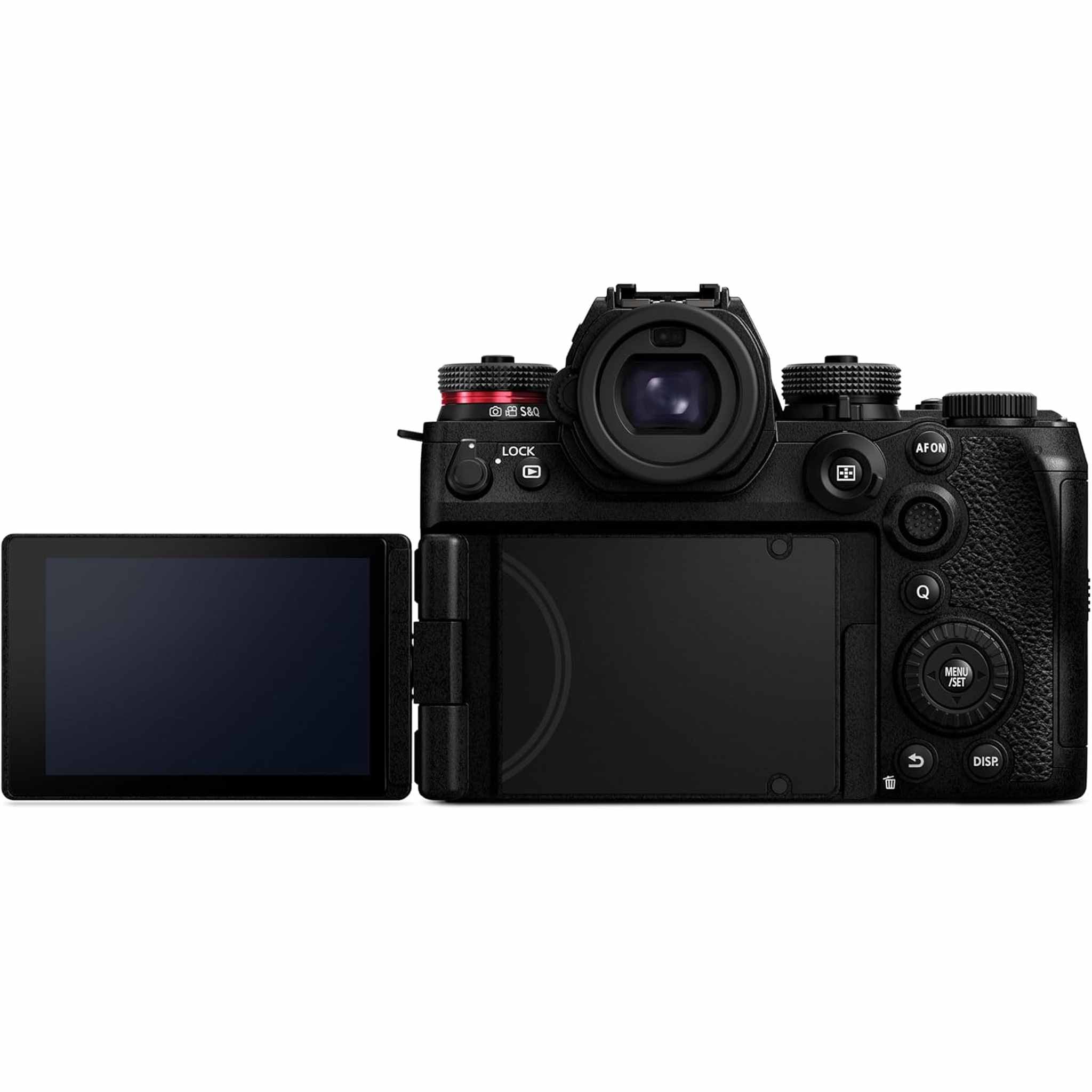 Panasonic LUMIX S1RII Full Frame Mirrorless Digital Camera, Hybrid Model Featuring a 44.3MP Full-Frame Sensor and LUMIX's First-Ever 8K Video Recording - DC-S1RM2 Panasonic