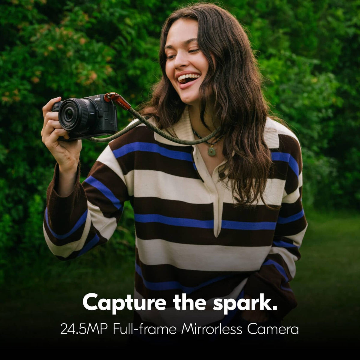 Nikon Z5IIC Compact Full-Frame Mirrorless Camera and 24-50mm Lens Black 24.5MP BSI Sensor, EXPEED 7, Subject-detect autofocus, Image-stabilization, 4K Video, Cloud connectivity and 15 Scene Modes