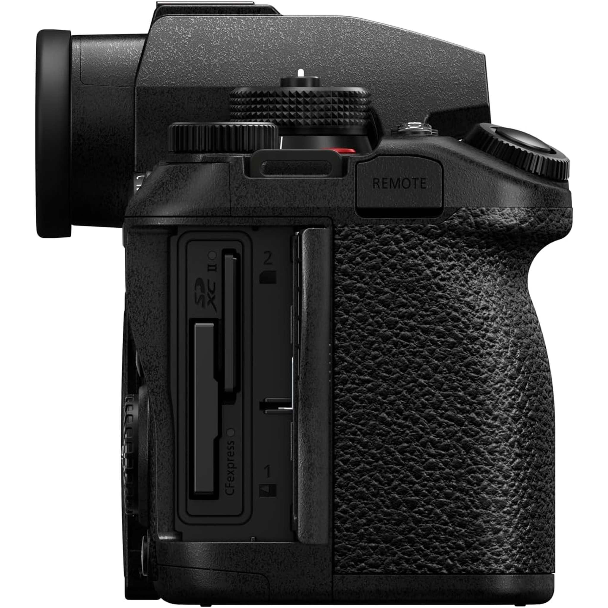 Panasonic LUMIX S1RII Full Frame Mirrorless Digital Camera, Hybrid Model Featuring a 44.3MP Full-Frame Sensor and LUMIX's First-Ever 8K Video Recording - DC-S1RM2 Panasonic