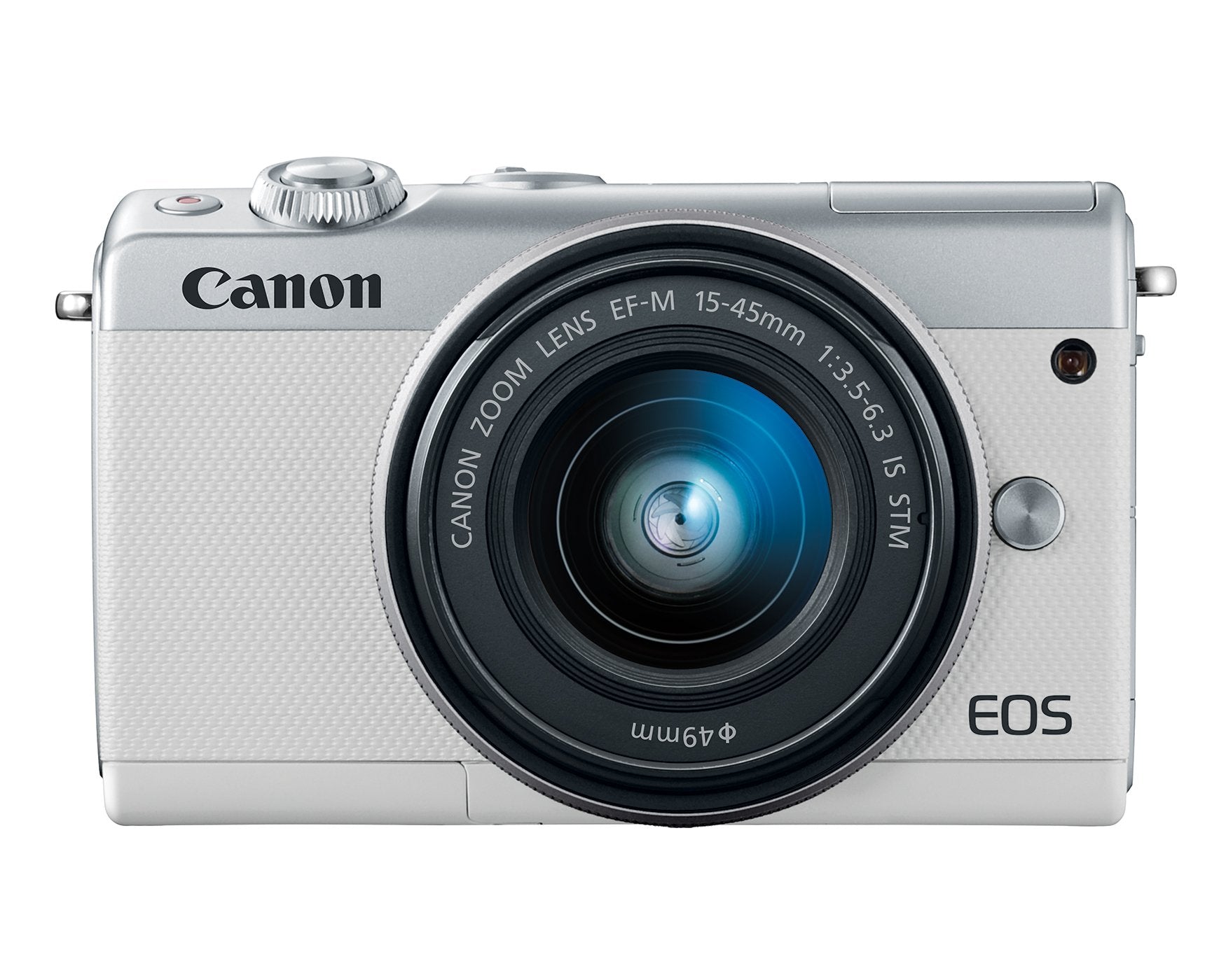Canon EOS M100 Mirrorless Digital Camera with 15-45mm Lens White