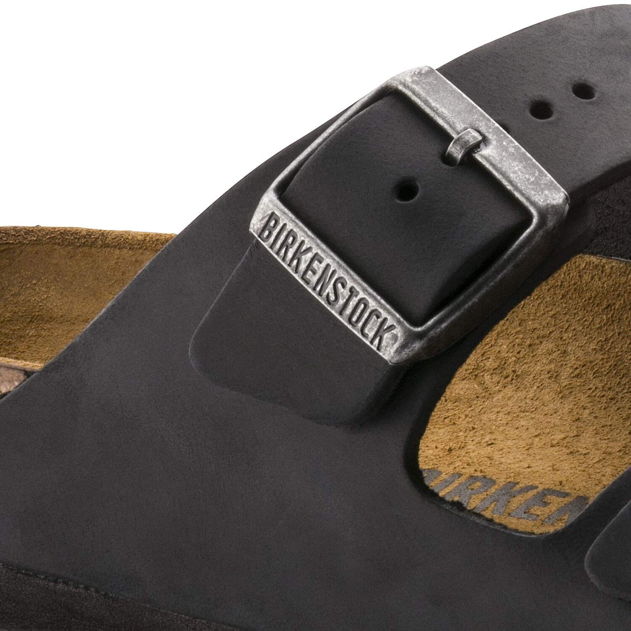 Birkenstock Unisex Arizona Soft Footbed Sandal,Black Birko-Flor,44 M EU Birkenstock