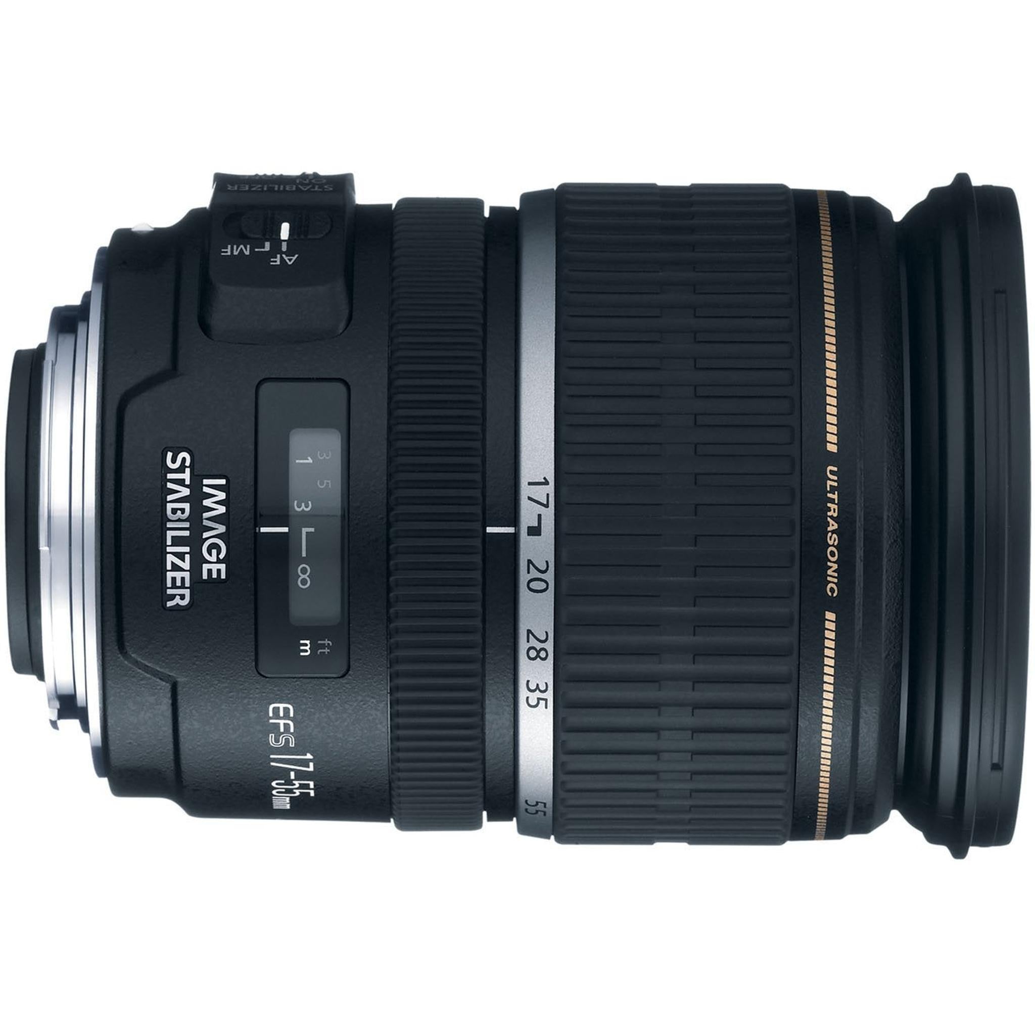 Canon EF-S 17-55mm f/2.8 IS USM Lens for Canon DSLR Cameras Renewed - Reconditioned Canon