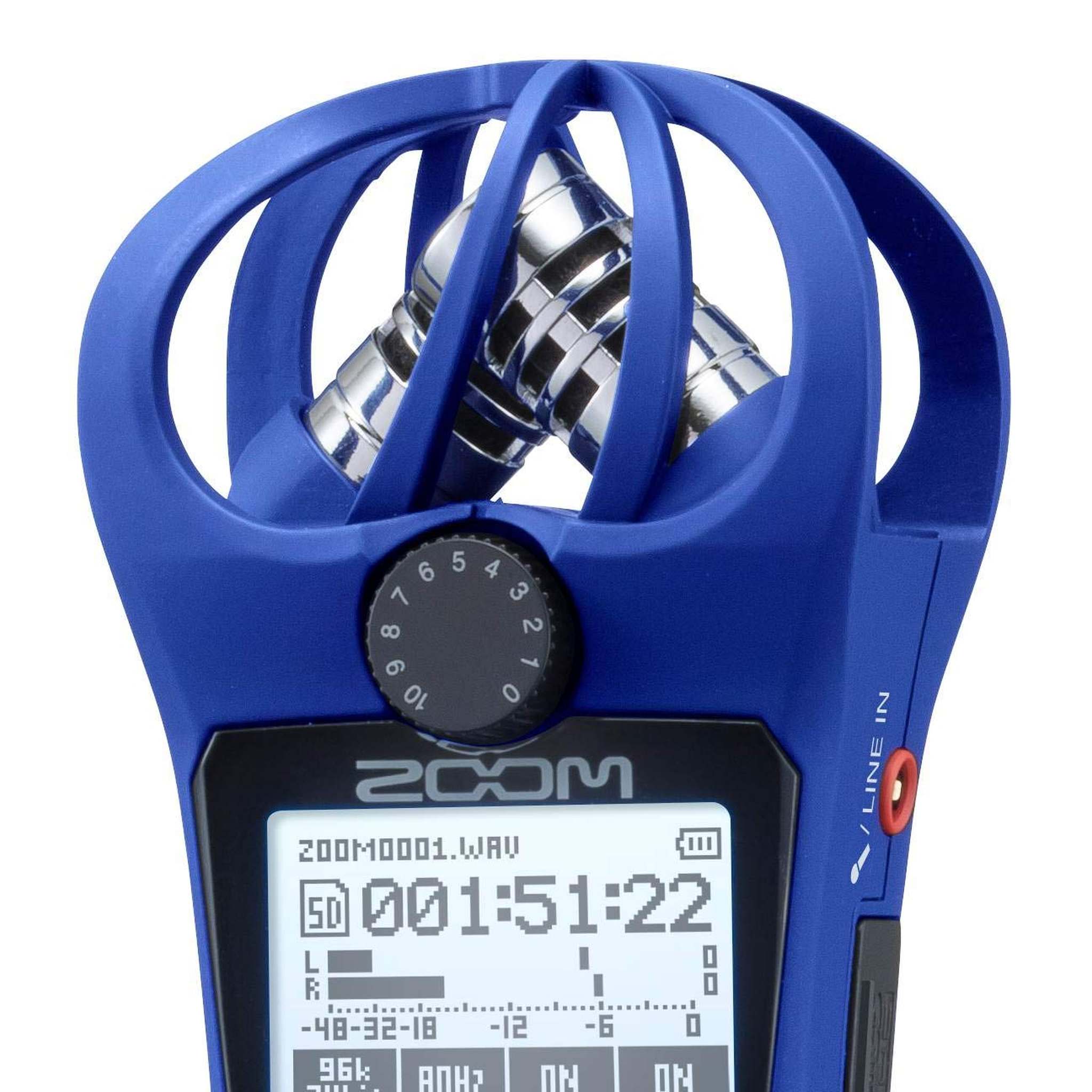 Zoom H1n Handy Recorder Blue Edition Zoom