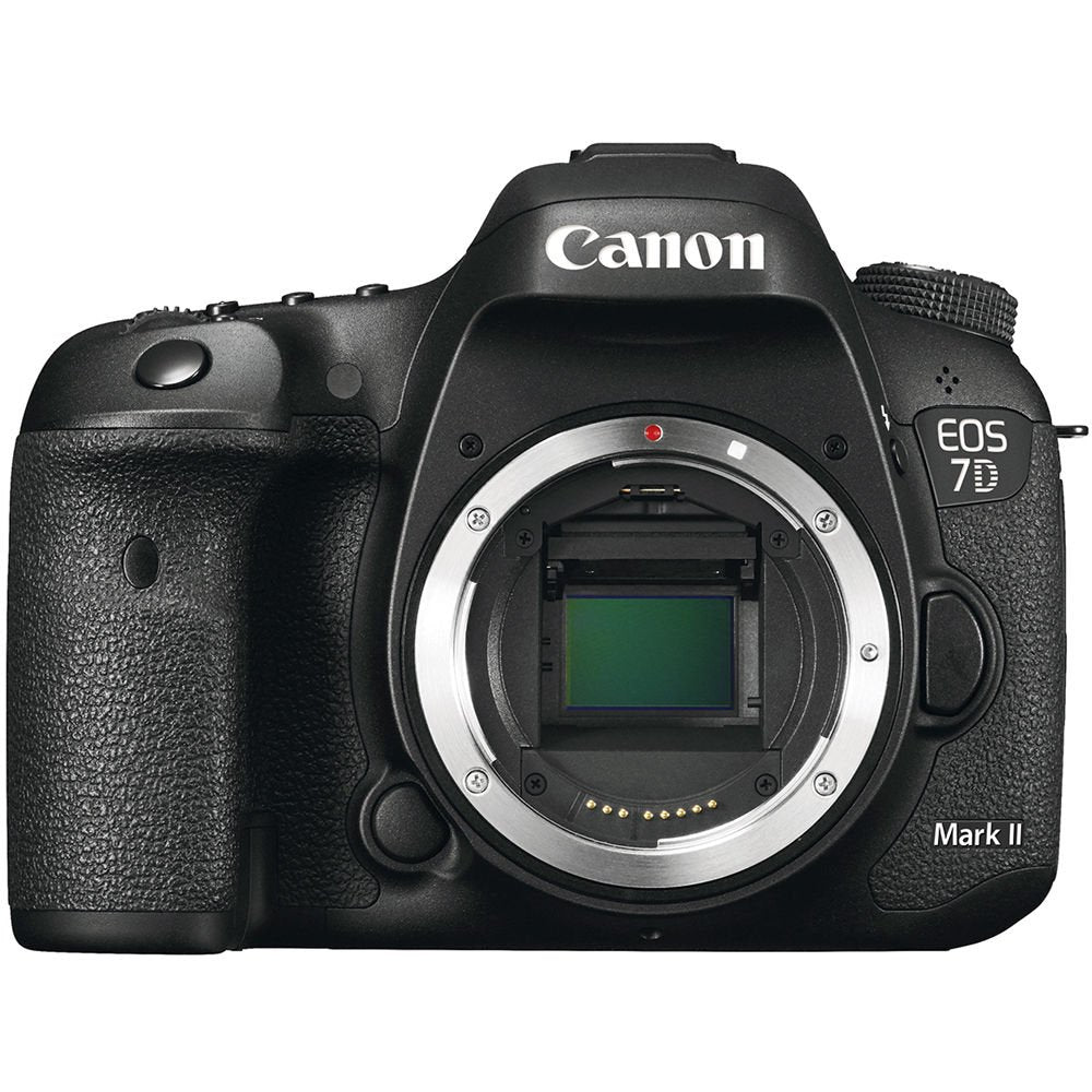 Canon EOS 7D Mark II DSLR Camera (Body) - 32GB Mem., Flash, Care Kit