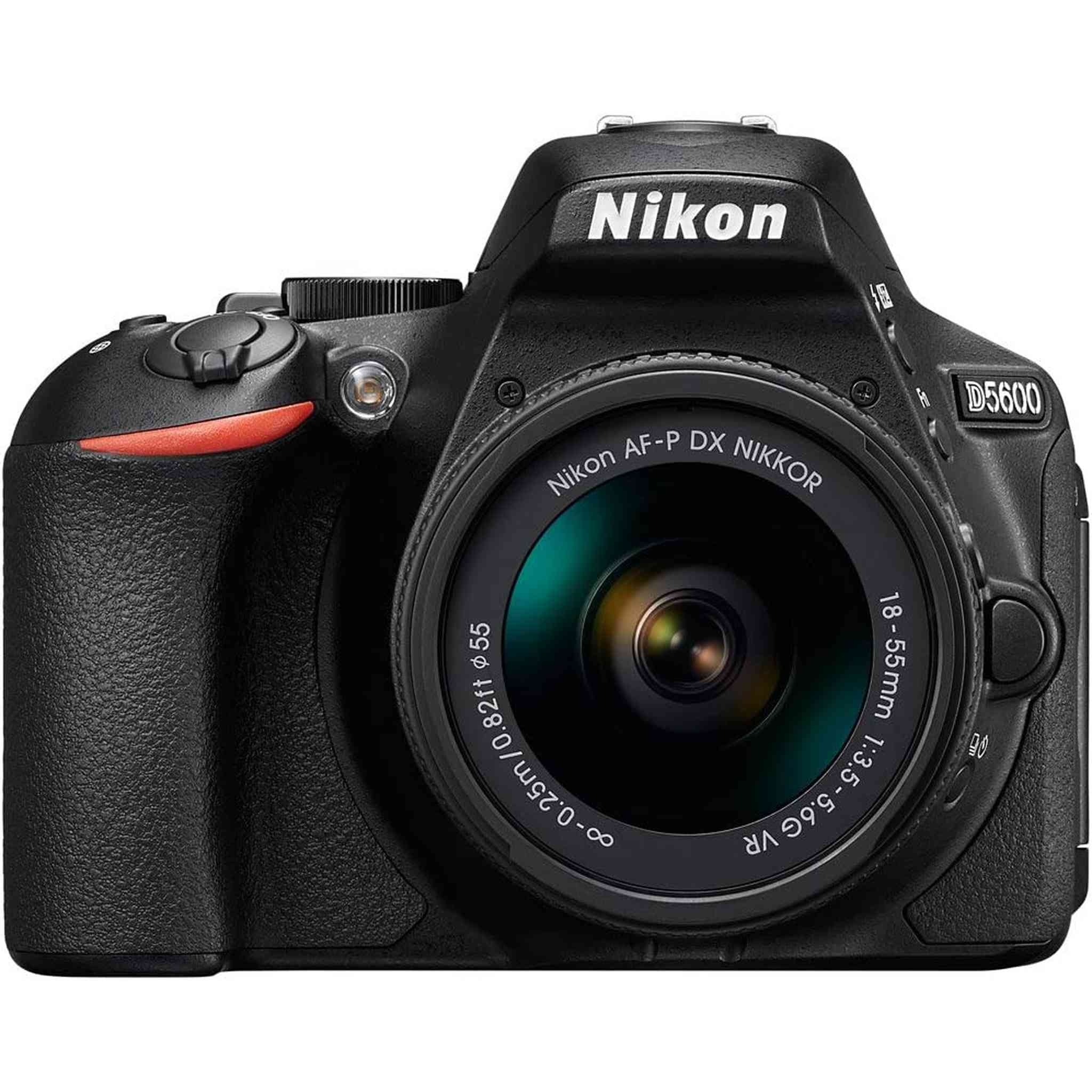 Nikon D5600 24.2MP DX-Format DSLR Digital Camera with Dual Lenses - Renewed - Reconditioned Nikon