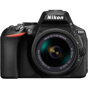 Nikon D5600 24.2MP DX-Format DSLR Digital Camera with Dual Lenses - Renewed - Reconditioned Nikon