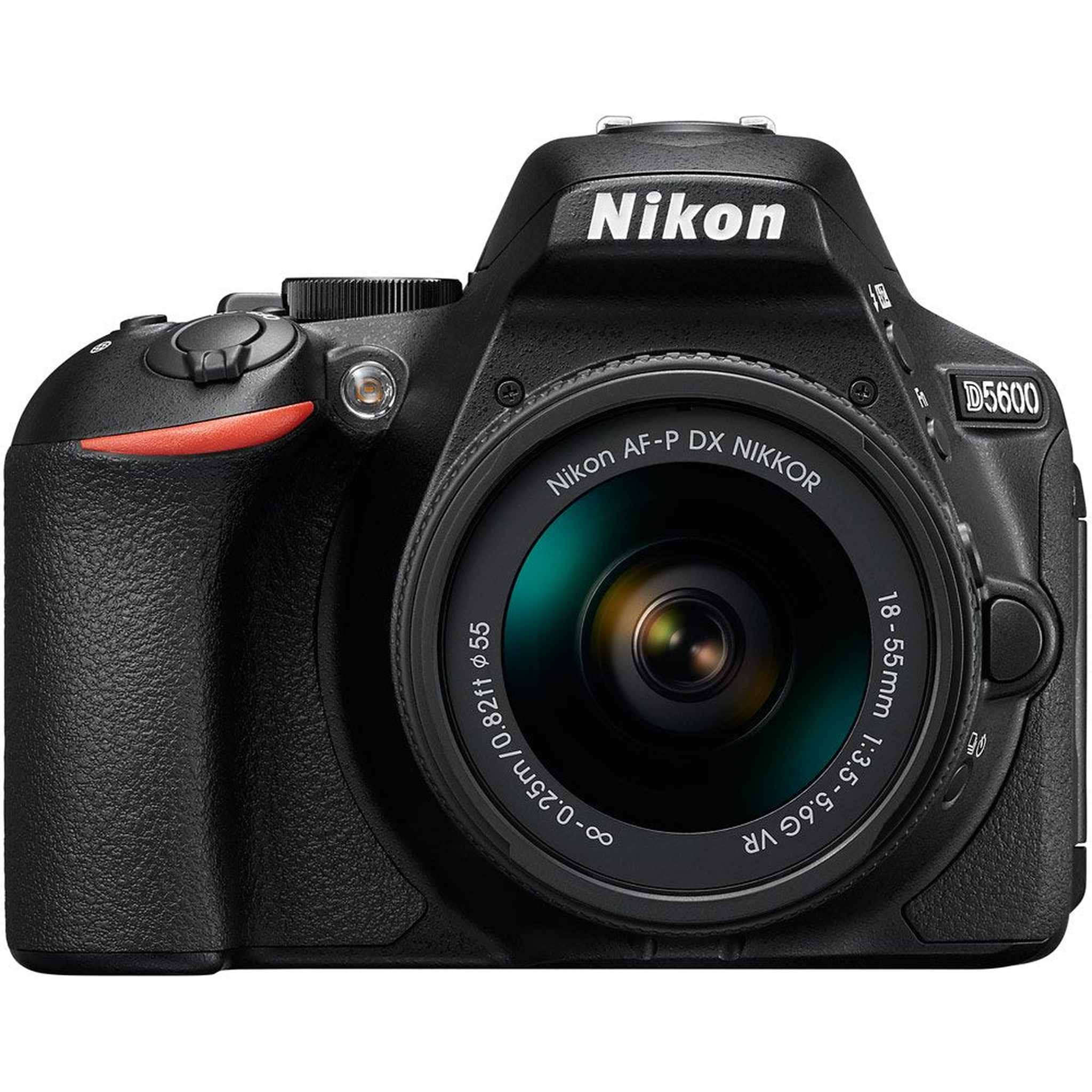 Nikon D5600 Digital SLR Camera with 18-55mm VR & 70-300mm DX AF-P Lenses - Renewed - Reconditioned Nikon