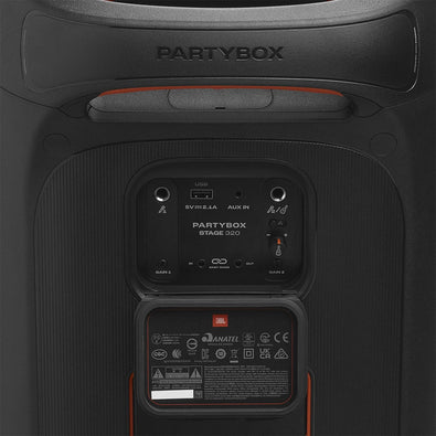 JBL PartyBox Stage 320 - Portable Party Speaker Black
