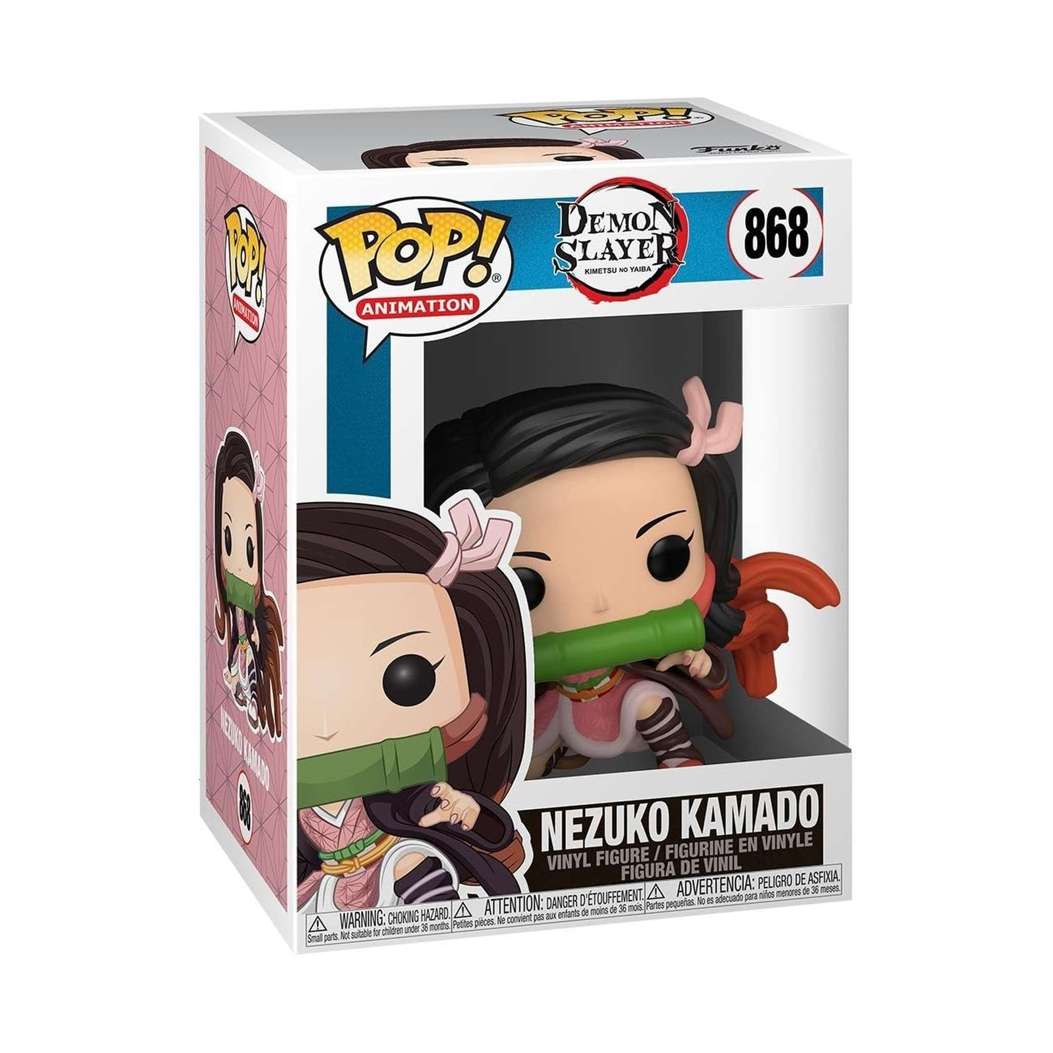 Funko Pop Animation: Demon Slayer - Nezuko Kamado - Collectable Vinyl Figure - Gift Idea - Official Merchandise - Toys for Kids & Adults - Anime Fans - Model Figure for Collectors and Display