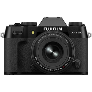 Fujifilm X-T50 Mirrorless Digital Camera XF16-50mmF2.8-4.8 R LM WR Lens Kit - Black
