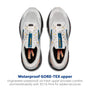 Brooks Men’s Adrenaline GTS 23 GTX Waterproof Supportive Running Shoe - Oyster Mushroom/Orange/Blue - 9.5 Medium