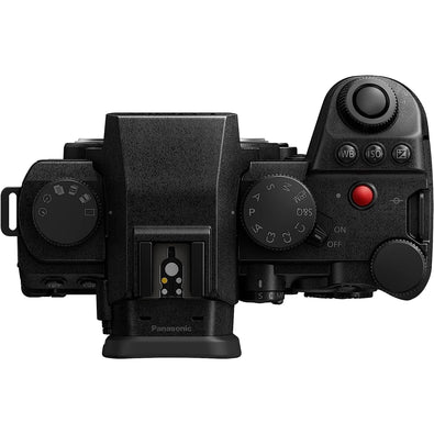 Panasonic LUMIX S5IIX Mirrorless Camera, 24.2MP Full Frame with Phase Hybrid AF, New Active I.S. Technology, 5.8K Pro-Res, RAW Over HDMI, IP Streaming - DC-S5M2XBODY