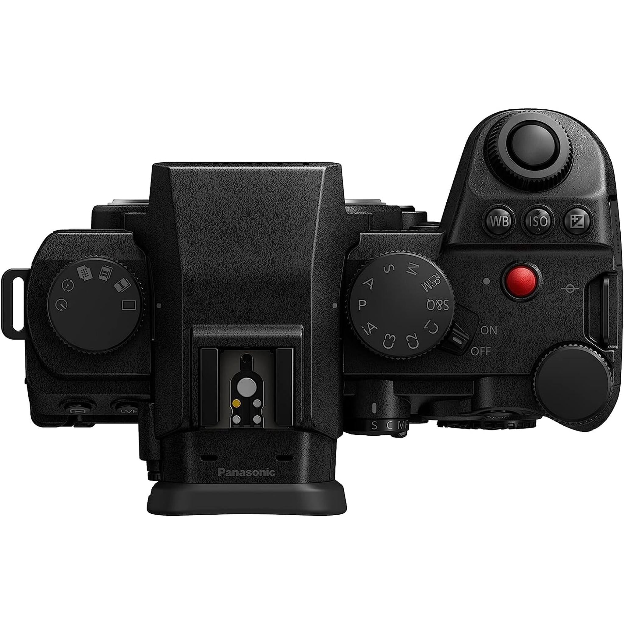 Panasonic LUMIX S5IIX Mirrorless Camera, 24.2MP Full Frame with Phase Hybrid AF, New Active I.S. Technology, 5.8K Pro-Res, RAW Over HDMI, IP Streaming - DC-S5M2XBODY