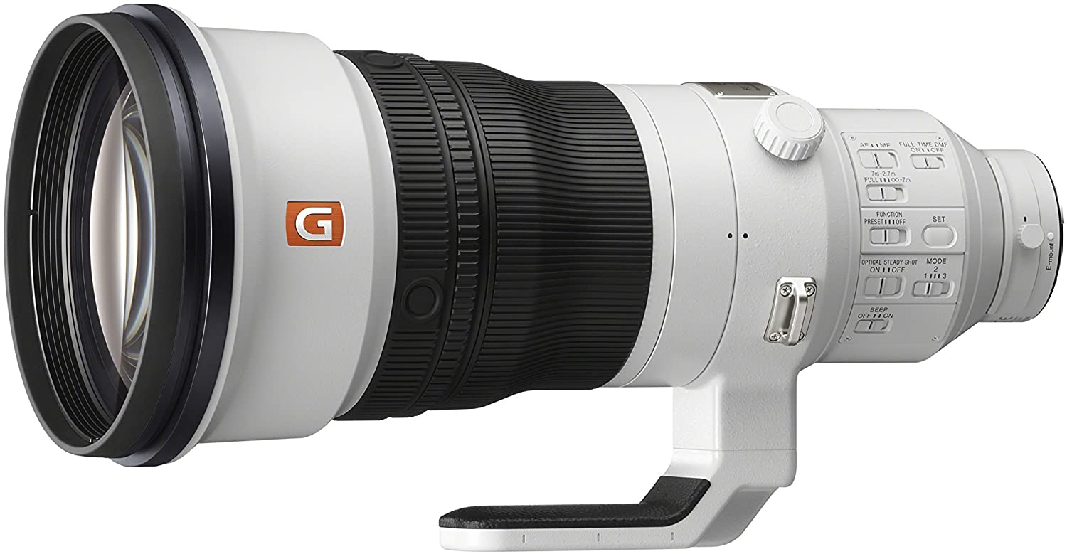 Sony SEL400F28GM 400mm F/2.8-2.8 Fixed Prime Camera Lens, White