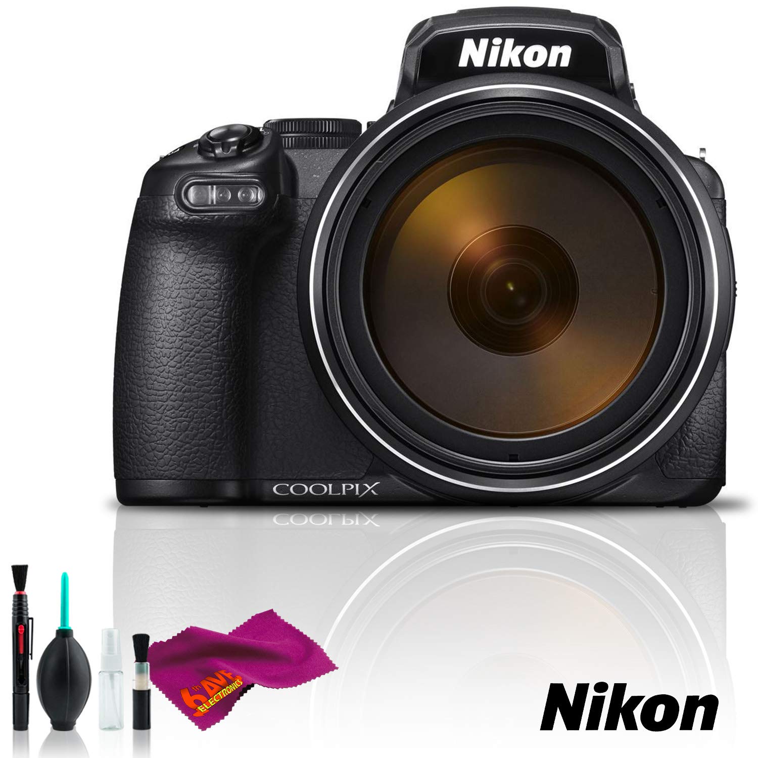 Nikon COOLPIX P1000 Digital Camera (Intl Model) - Basic Kit