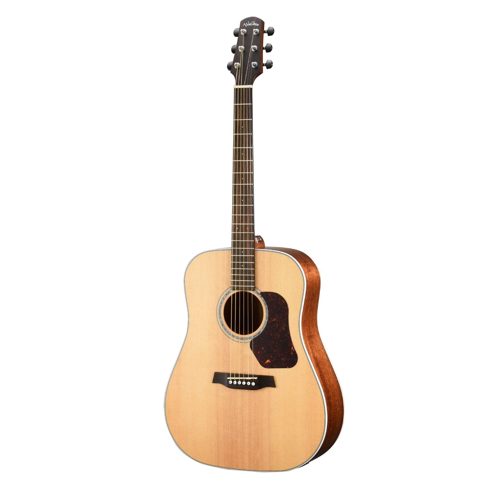 Walden D740E W/Gig Bag Natura All-Solid Sitka/Mahogany Dreadnought Acoustic-Electric Guitar - Satin Natural