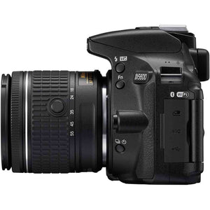 Nikon D5600 24.2MP DX-Format DSLR Digital Camera with Dual Lenses - Renewed - Reconditioned Nikon