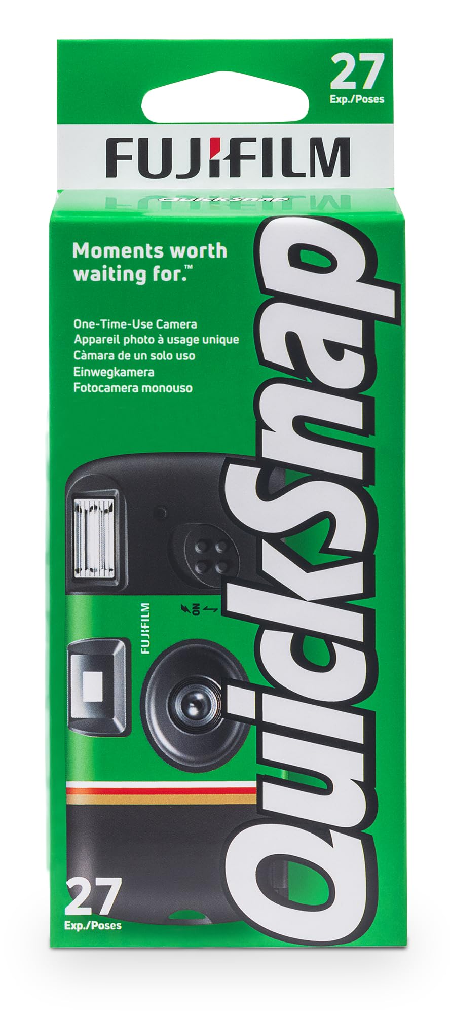 Fujifilm QuickSnap Flash 400 One-Time-Use Camera - 27 Exposures