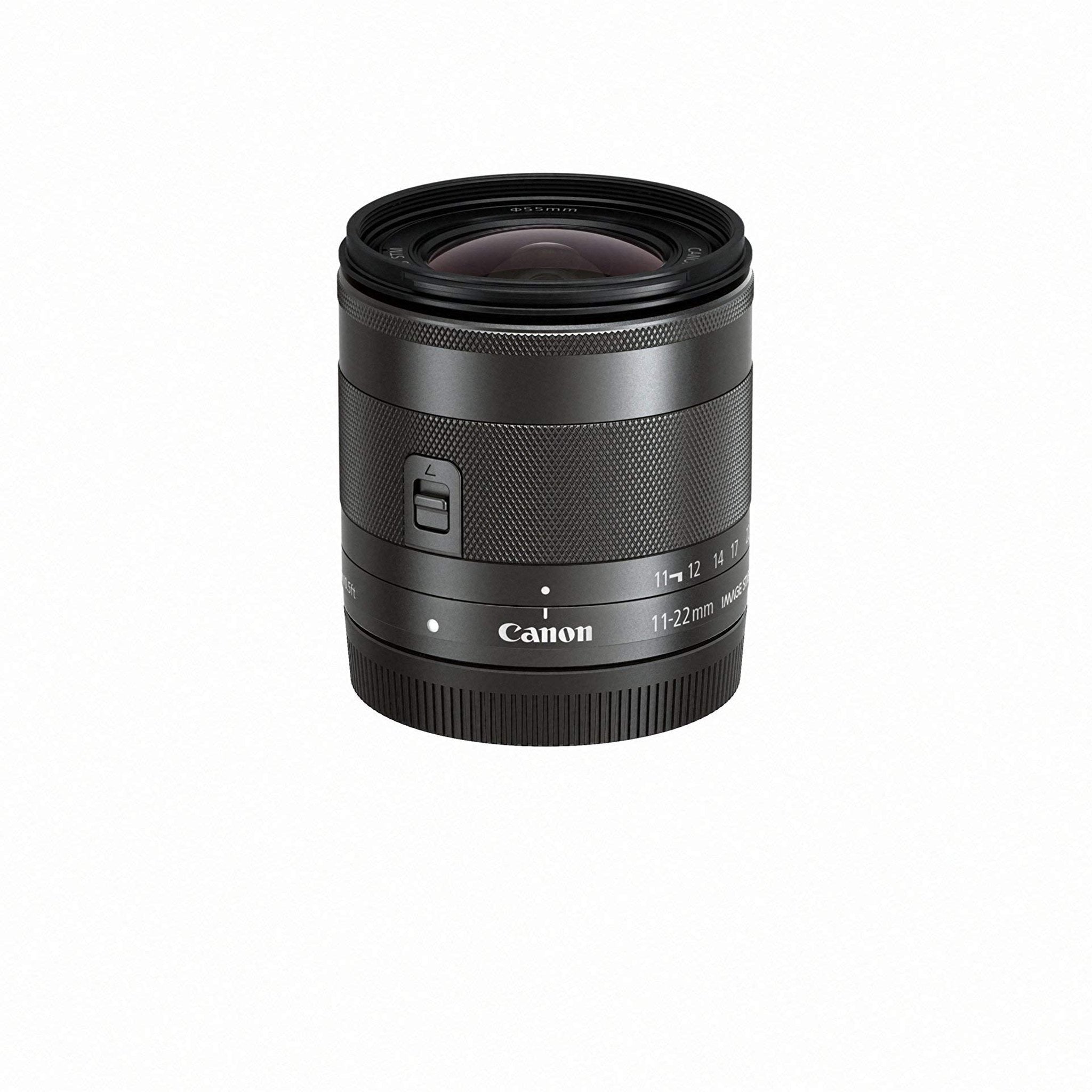 Canon EF-M 11-22mm f/4-5.6 STM Lens - Reconditioned Canon