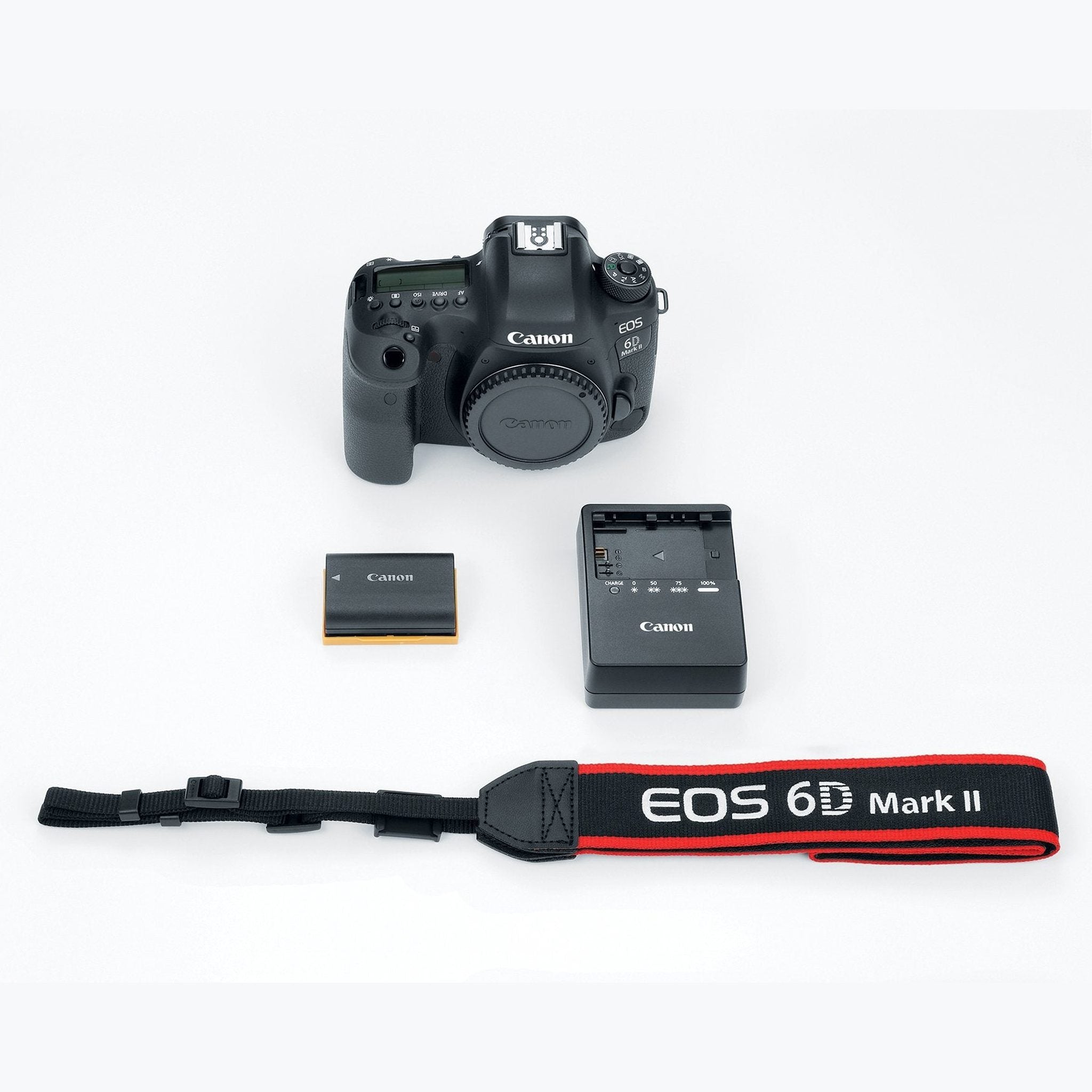 Canon EOS 6D Mark II 20.0 MP Digital Camera - Black Body Only - Reconditioned Canon