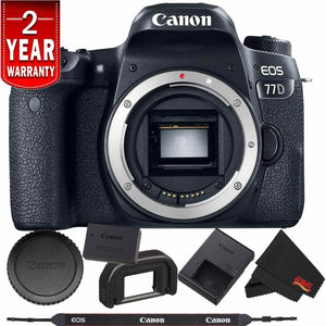 EOS 77D DSLR Digital Camera Body Only International Model Bundle Canon